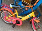 Meisjes fiets kind bloemen, Ophalen of Verzenden, Gebruikt, Minder dan 16 inch