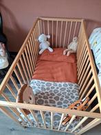 Ikea houten ledikant met matras met matrasbeschermer molton, Kinderen en Baby's, Boxen, Ophalen, Zo goed als nieuw