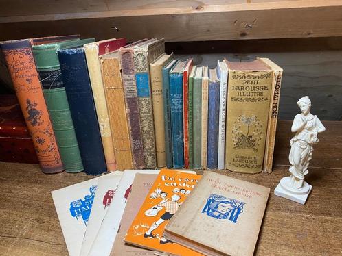 Zeer oude (Kinder) boeken, gedichtenbundels,toneelstukken, Antiek en Kunst, Antiek | Boeken en Bijbels, Ophalen of Verzenden