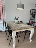 Mooie landelijke tafel, Huis en Inrichting, Tafels | Eettafels, Ophalen, 50 tot 100 cm, Vijf personen of meer, 150 tot 200 cm