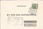 ENSCHEDE 1941 FISCHER & PERTON melden het afzenden POTWAGEN, Verzenden, 1940 tot 1960, Gelopen, Overijssel