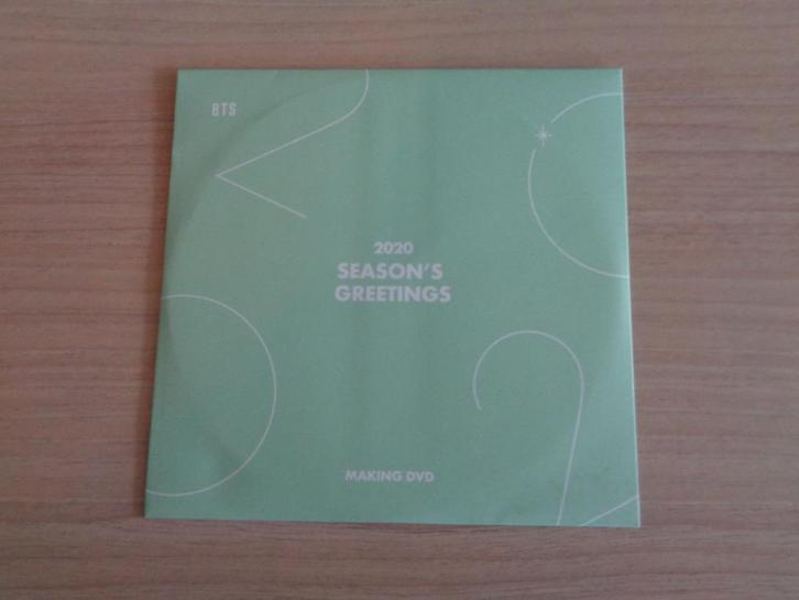 BTS Season's Greetings 2020 dvd, Verzamelen, Muziek, Artiesten en Beroemdheden, Nieuw, Overige typen, Ophalen of Verzenden