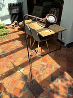 Rustic antique vloerlamp / floor lamp, Ophalen, Zo goed als nieuw, Rustiek antique, 100 tot 150 cm