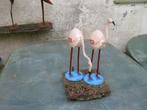Mooi BEELD FLAMINGO-PAAR, Antiek en Kunst, Ophalen of Verzenden