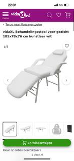 VidaXL behandelstoel massage/pedicure/tandkristallen/beauty, Sport en Fitness, Massageproducten, Ophalen, Zo goed als nieuw, Massagestoel of Kussen
