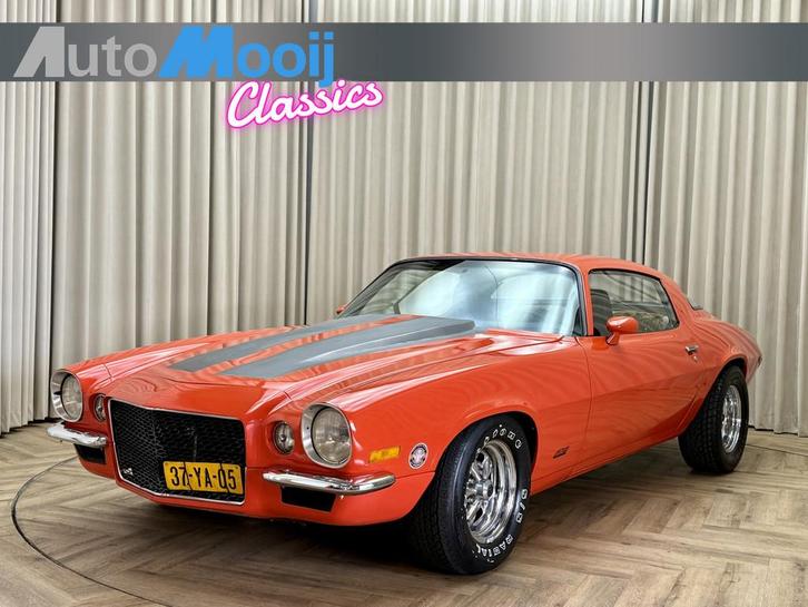 Chevrolet Camaro LT 402CU *1973 Model* Leder NL Kenteken, Ma, Auto's, Oldtimers, Bedrijf, Te koop, Lederen bekleding, Chevrolet