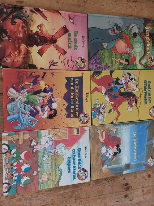 6 disneyboeken o.a. jungleboek, Boeken, Kinderboeken | Jeugd | onder 10 jaar, Zo goed als nieuw, Ophalen of Verzenden