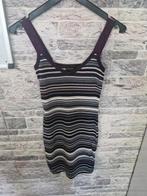 Paars gestreept jurkje Maat s hh, Maat 38/40 (M), Supertrash, Paars, Onbekend