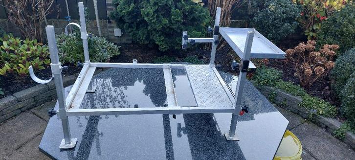 Aluminium Visplateau, Watersport en Boten, Hengelsport | Witvissen, Gebruikt, Overige typen, Ophalen