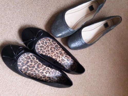 Lichte damesschoentjes, Kleding | Dames, Schoenen, Zo goed als nieuw, Overige typen, Grijs, Ophalen of Verzenden