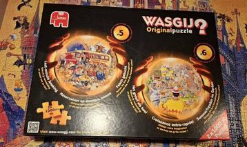 81210 Wasgij nr. 5 en 6, Origineel, 2x1000 stukjes beschikbaar voor biedingen