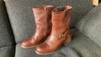 Cognac kleurige dames laarzen, maat 42, z.g.a.n., Ophalen of Verzenden, Zo goed als nieuw, Bruin, Lage of Enkellaarzen
