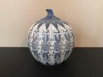 Vintage Chinees blauwe witte pompoen chinoiserie gemberpot, Ophalen of Verzenden, Zo goed als nieuw, Overige materialen, Pot, Bus of Blik