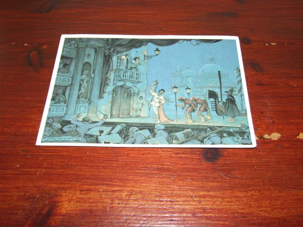 246 - ILLUSTRATOR-ANTON PIECK, Gebruikt, Verzenden, Voor 1940, Prent