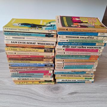 40 verschillende P.G. Wodehouse pockets beschikbaar voor biedingen