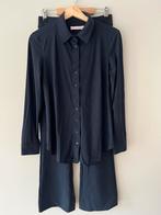 Studio Anneloes blouse Poppy + flair broek blauw XS - S, Studio Anneloes, Blauw, Ophalen of Verzenden, Zo goed als nieuw