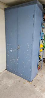Stalen kast en stevige stelling, Ophalen, Gebruikt, Industrieel
