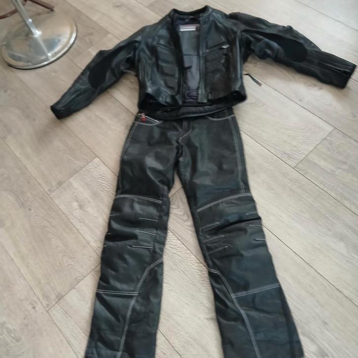 Lindstrands Evolution Leren Motorpak Dames Maat 42/38, Motoren, Kleding | Motorkleding, Combipak, Dames, Tweedehands, Ophalen of Verzenden