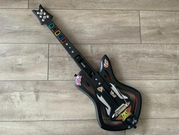 Nintendo Wii Warriors of Rock Gitaar beschikbaar voor biedingen