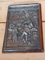 Antieke verzilverde notitieboekhouder chirurgijn, Antiek en Kunst, Ophalen of Verzenden