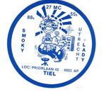 Tiel QSL sticker, Ophalen of Verzenden, Zo goed als nieuw, Overige typen
