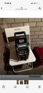 Makita Bouwradio, Audio, Tv en Foto, Radio's, Ophalen of Verzenden, Gebruikt, Bouwradio, Met cd-speler