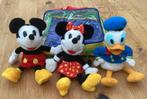 Disney Knuffels Set - Mickey, Minnie & Donald, Ophalen of Verzenden, Nieuw, Overige typen