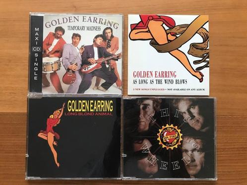 Vier Maxi CD Singles Golden Earring, Cd's en Dvd's, Cd's | Rock, Zo goed als nieuw, Rock-'n-Roll, Ophalen of Verzenden