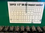 Nieuwe krachtdoppenset kracht doppen set 1/2 38 delig, Auto diversen, Autogereedschap, Verzenden, Nieuw
