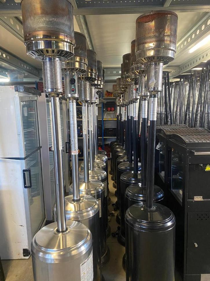 Terrasheaters, Tuin en Terras, Terrasverwarmers, Gebruikt, Gas, Vloer, Ophalen