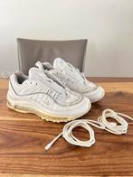 Nike Air Max 98 Triple White maat 37,5, Ophalen of Verzenden, Gedragen, Wit, Sneakers of Gympen