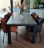 Eetkamertafel 200x100x77 (ook eventueel met stoelen), Ophalen, 200 cm of meer, 50 tot 100 cm, Zo goed als nieuw