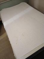 Tweepersoons chenille sprei, Ophalen, Gebruikt, Wit, Overige typen