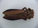 art deco cicada broche, Sieraden, Tassen en Uiterlijk, Broches, Ophalen of Verzenden, Zo goed als nieuw, Overige materialen