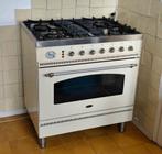 Boretti Gasfornuis met oven 80cm off-white, Ophalen, Gebruikt, 60 cm of meer, Gas