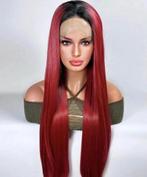 Mooie pruik Rood Red Ombre NIEUW haarlengte 70cm, Sieraden, Tassen en Uiterlijk, Uiterlijk | Haarverzorging, Nieuw, Ophalen of Verzenden