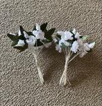 Cadeau roosjes wit, Hobby en Vrije tijd, Feestartikelen, Ophalen of Verzenden, Zo goed als nieuw, Versiering, Verjaardag