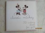 NIEUWSTAAT Classic Mickey MOUSE 3D Cutting sheets PAPER PACK, Ophalen of Verzenden, Mickey Mouse, Zo goed als nieuw, Papier, Kaart of Schrift