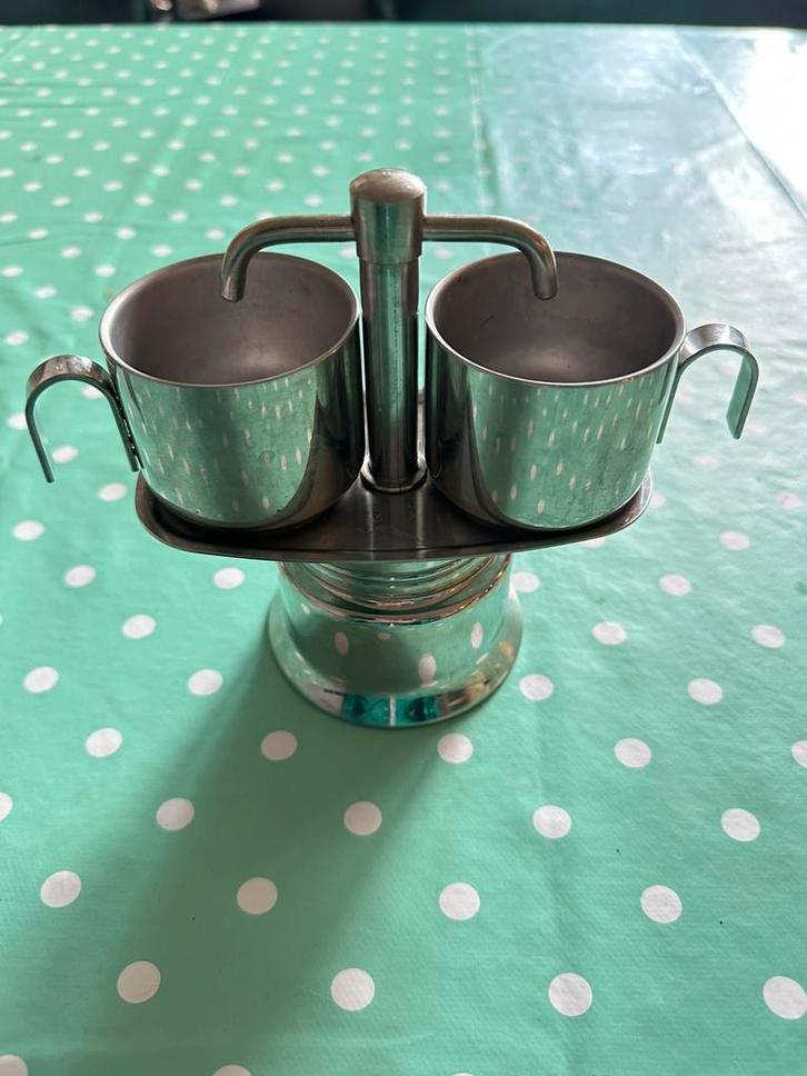 Espresso percolator- vintage? Roestvrijstaal, Huis en Inrichting, Keuken | Keukenbenodigdheden, Zo goed als nieuw, Ophalen of Verzenden