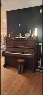 Klassieke Muur Piano (1900-1950), Muziek en Instrumenten, Piano's, Ophalen, Gebruikt, Bruin, Piano