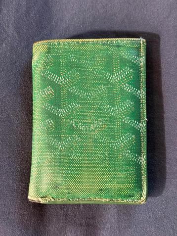 Goyard Saint Pierre Cardholder –Groen– Zeldzaam & Origineel beschikbaar voor biedingen