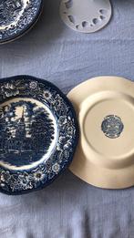 LIBERTY BLUE STAFFORDSHIRE BORDEN, Ophalen of Verzenden