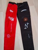 Jongens broek zwart/rood 146/150, Ophalen of Verzenden, Zo goed als nieuw, Jongen, Broek