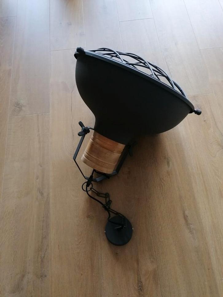 Industriële hanglamp, Huis en Inrichting, Lampen | Hanglampen, Zo goed als nieuw, Minder dan 50 cm, Ophalen
