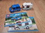Lego city brandweer vuilniswagen caravan, Ophalen of Verzenden