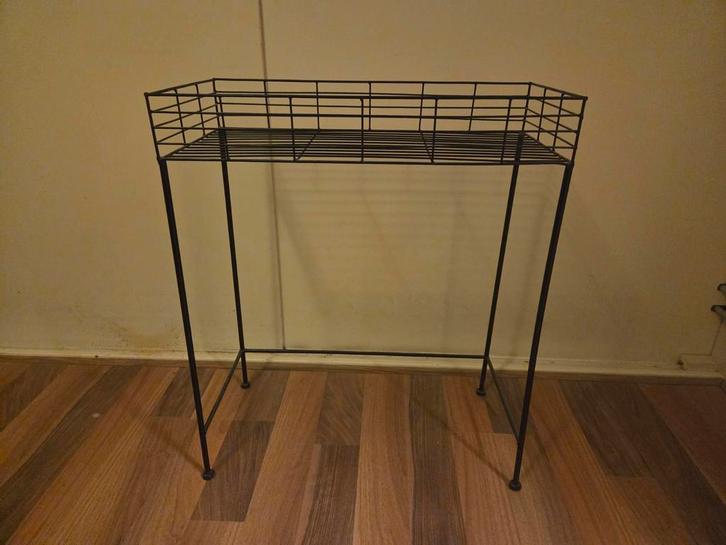 Sissy Boy Plantenrek - 70x27,5x58cm, Huis en Inrichting, Tafels | Sidetables, Gebruikt, 25 tot 50 cm, 50 tot 100 cm, Metaal, Ophalen