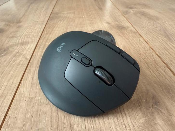 Logitech MX Ergo, Computers en Software, Muizen, Gebruikt, Muis, Rechtshandig, Draadloos, Ergonomisch, Ophalen of Verzenden