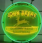 John Deere neon en veel andere USA garage decoratie neons, Verzamelen, Merken en Reclamevoorwerpen, Lichtbak of (neon) lamp, Nieuw