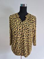 Top112 - Zwart-geel Angelle Milan shirt maat L (1), Maat 38/40 (M), Zwart, Ophalen of Verzenden, Zo goed als nieuw