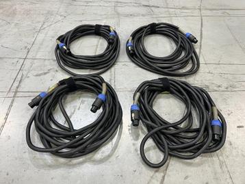 4x10m speakerkabel 8P 8x2,5mm2 Sommer cable Neutrik beschikbaar voor biedingen